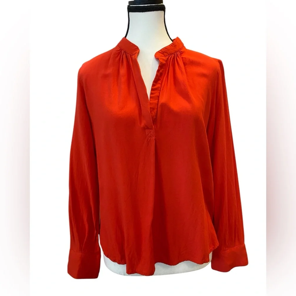 Zadig & Voltaire | Tops | Zadig Voltaire Tink Flame Red Splitneck